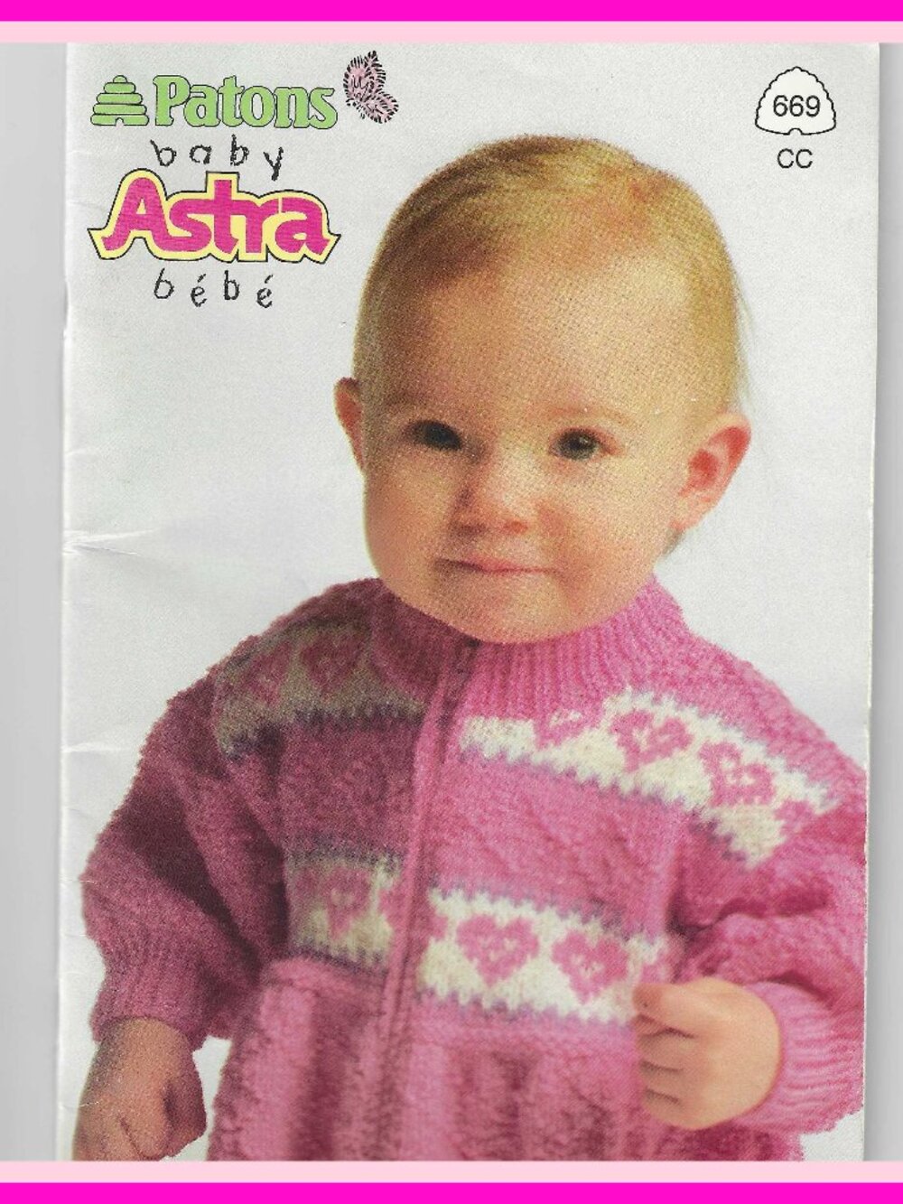 Patons Baby Astra Pattern Book No. 669 - Like New